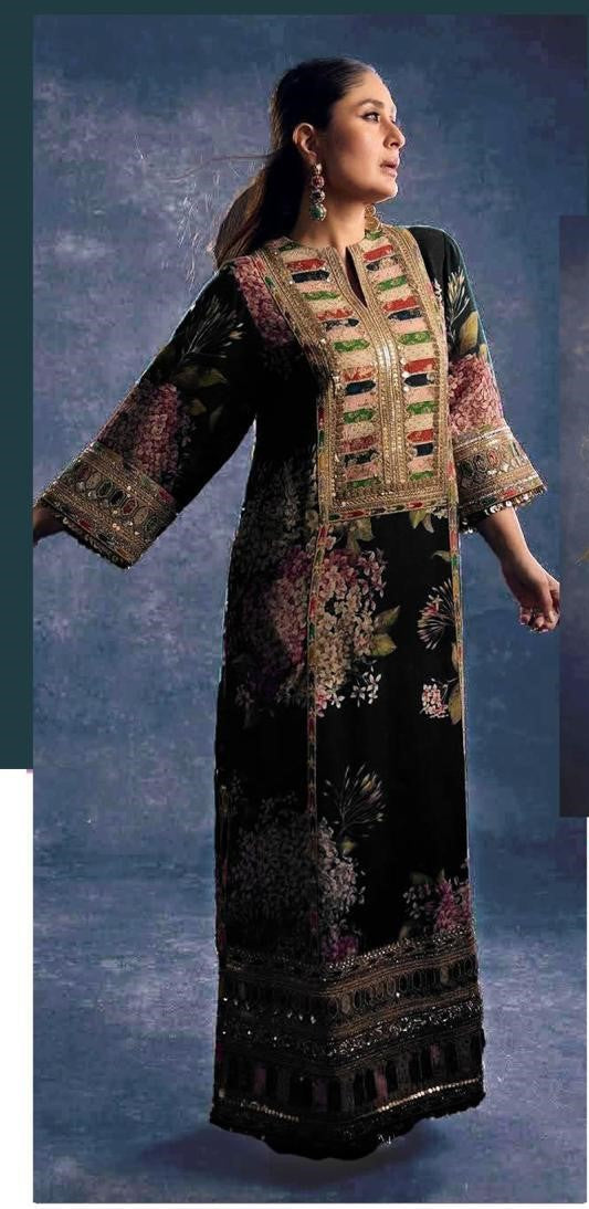 Silk Embroided  3 PC