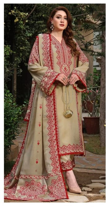 Winter embroided 3 PC