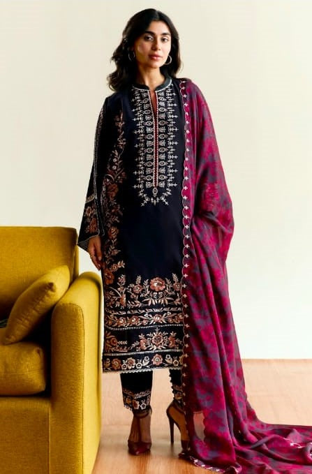 Winter Embroied 3 pc