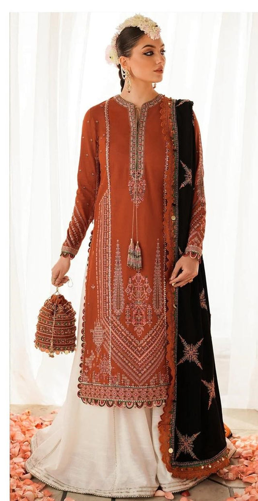 Winter Embroided 3 pc
