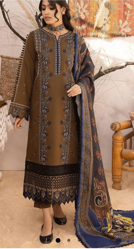 Winter Embroided 3 pc